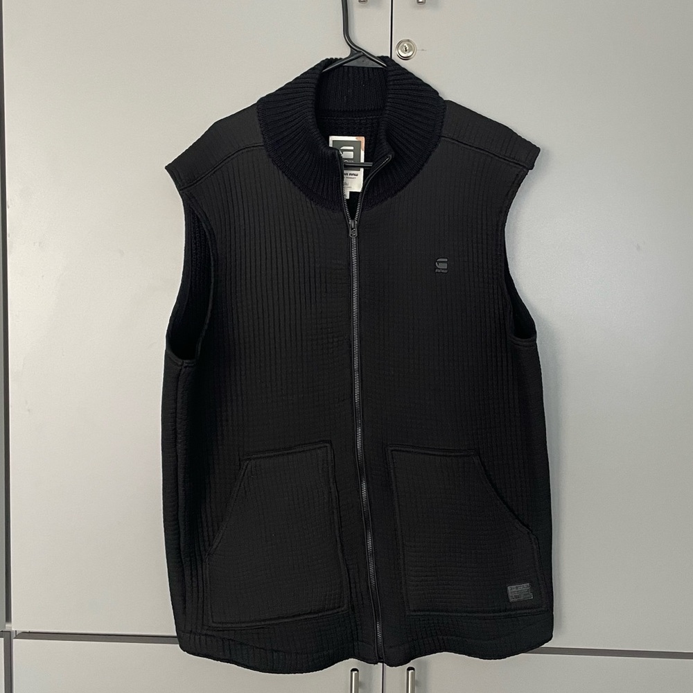 G Star Raw zip up vest